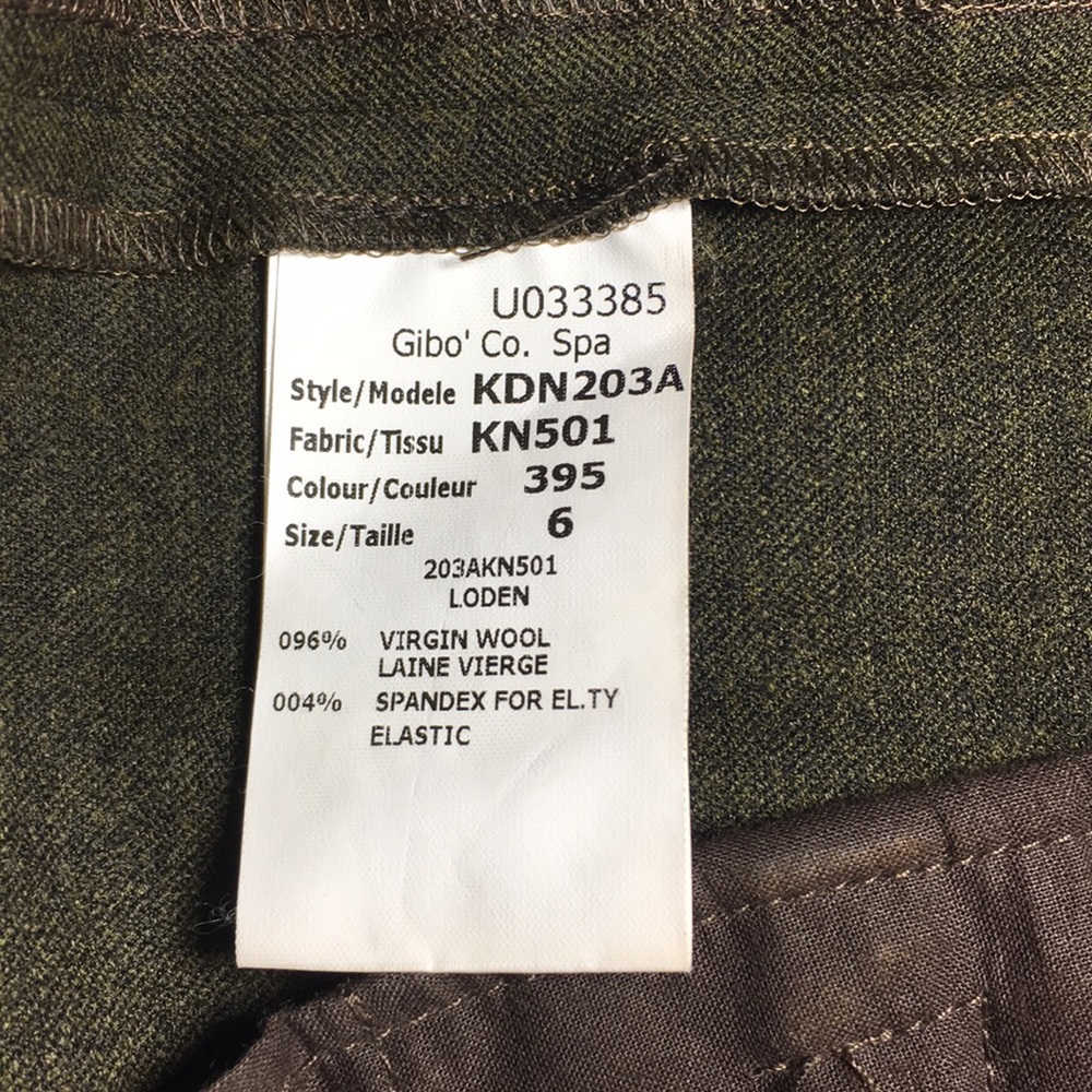 MIchael  KORS. Green Pants . Made in ITAlY. Size 6 - Picture 7 of 8